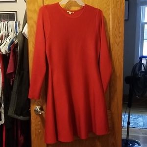 Red Sweater Dress New with Tags